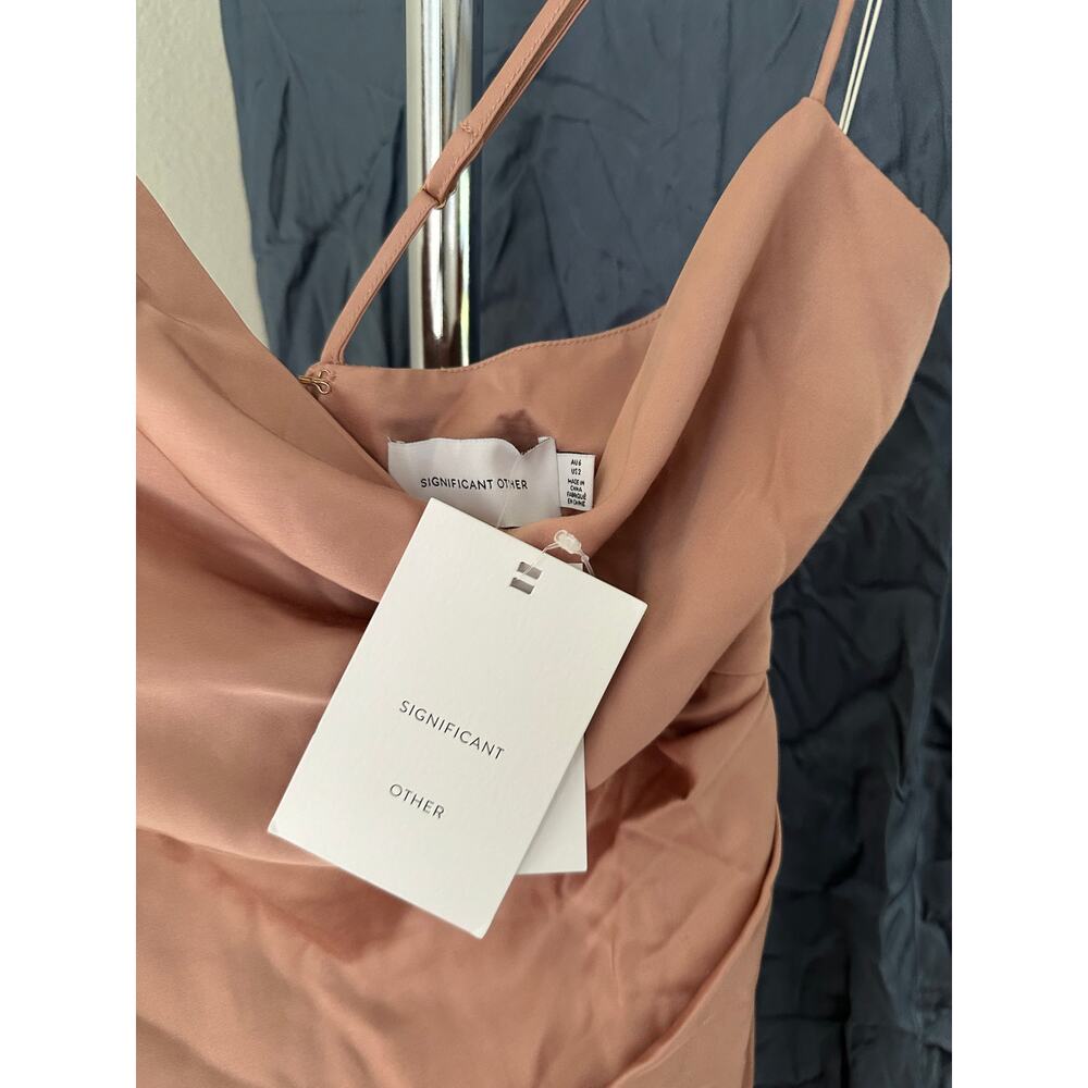 Significant Other Aria Dress in Nougat - Picture 7 of 10